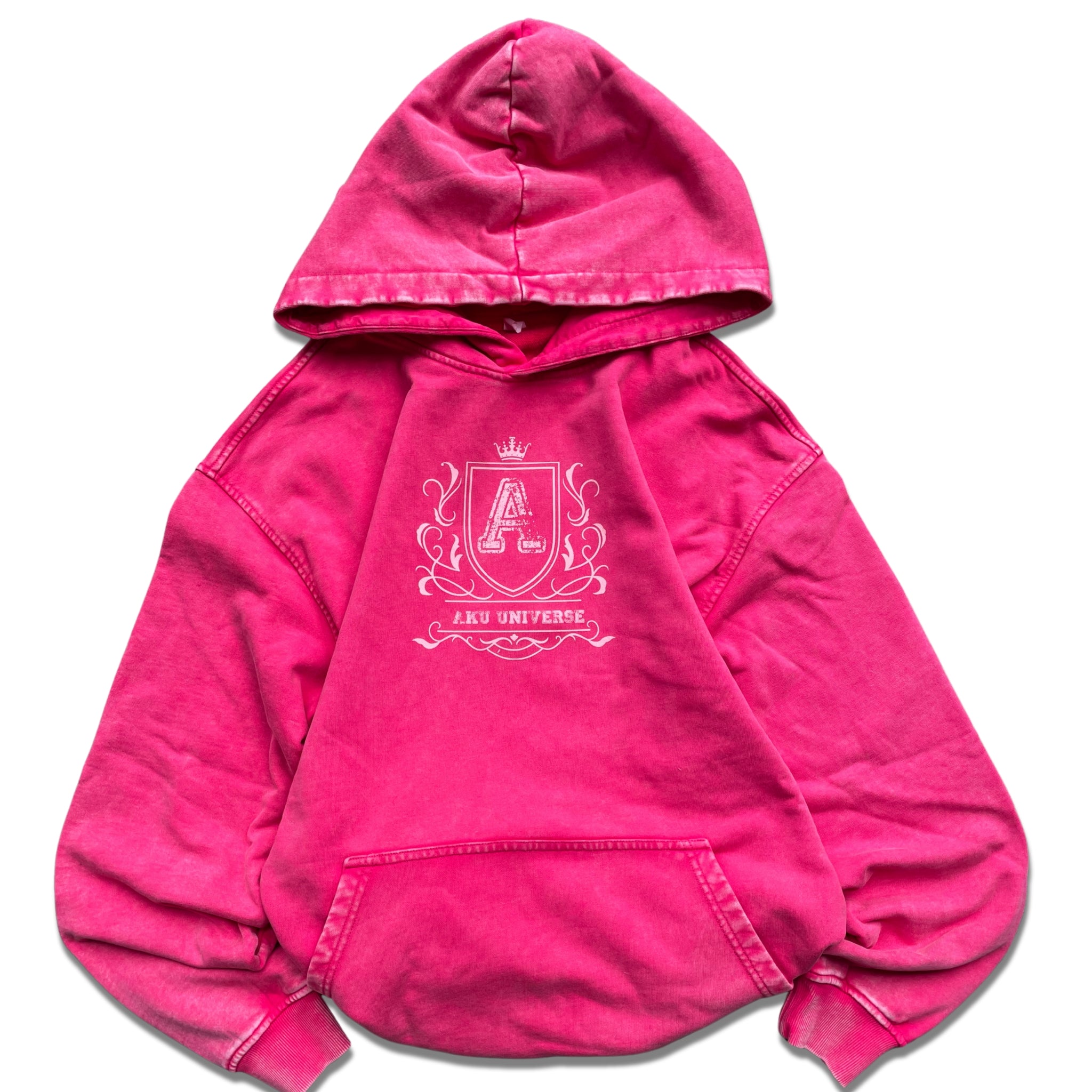 HOODIE OVERSIZE - ROSE DÉLAVÉE